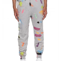 Elevenparis Sweatpants - Paint Splash - Grey Mix Splatter - 22S1JG12