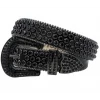DNA Belt - Big Snake Print - Black - 531