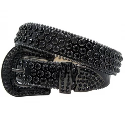 DNA Belt - Big Snake Print - Black - 531
