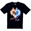 Motive Denim T-Shirt - Lust Or Love - Black - MT79