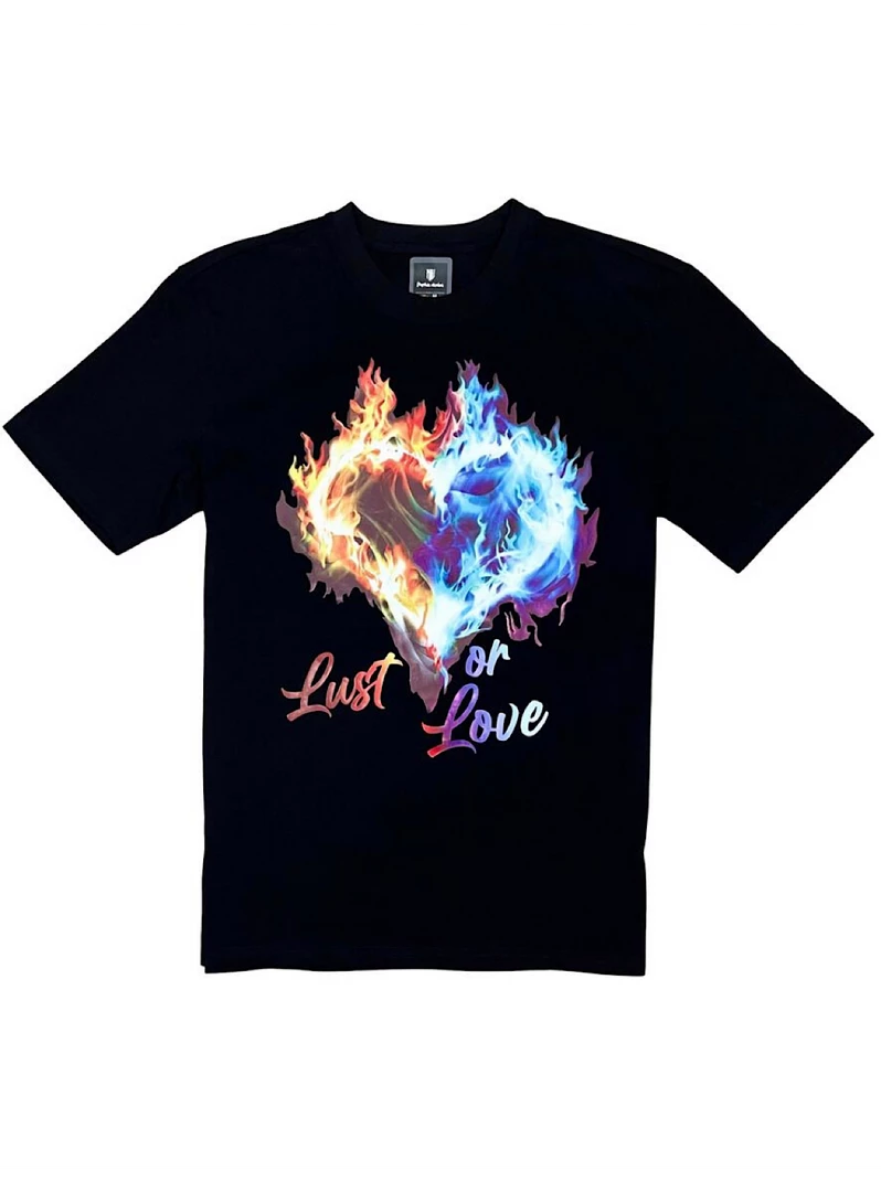 Motive Denim T-Shirt - Lust Or Love - Black - MT79 1 Motive Denim T-Shirt - Lust Or Love - Black - MT79