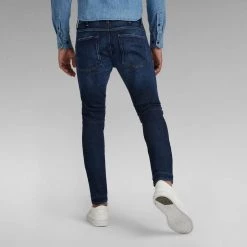 Shop All G-Star Jeans - 5620 3D Zip Knee Skinny - Worn In Ultramarine - D01252-C051-C236