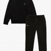 Lacoste Kids Sweatsuit - Classic Logo - Black - SJ2903 Shop All