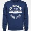 G-Star - Originals Logo GR Sweater - Imperial Blue - D16466