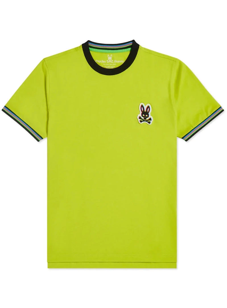 Psycho Bunny T-Shirt - Holloway Ringer - Safety Yellow - B6U171N1PC Shop All 1 Psycho Bunny T-Shirt - Holloway Ringer - Safety Yellow - B6U171N1PC Shop All