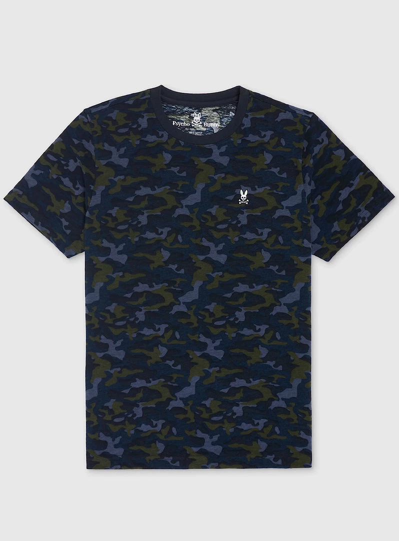 Psycho Bunny T-Shirt - Neon Camo - Olive - B6U117L1PC Shop All 1 Psycho Bunny T-Shirt - Neon Camo - Olive - B6U117L1PC Shop All