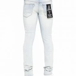 Cult Of Individuality Jeans - Punk Super Skinny Belted - Scars - 621B9-SS047