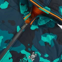 Psycho Bunny Jackets - Urswick - Midnight Ocean - FL21-B6N219Q1PO