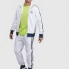 Psycho Bunny Tracksuit - Rushup - White - B6S208N1CP