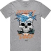 Shop All Point Blank T-Shirt - Okane - Heather Grey