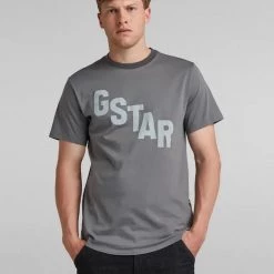 Shop All G-Star T-Shirt - Lash Sports - Granite - D21198