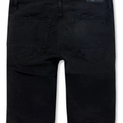 Jordan Craig Shorts - Shredded Denim - Jet Black - J3186SA Shop All