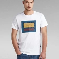 G-Star T-Shirt - Covered Originals - White - D21189
