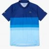Shop All Lacoste Polo Shirt - Color Block - White And Blue - DH6959