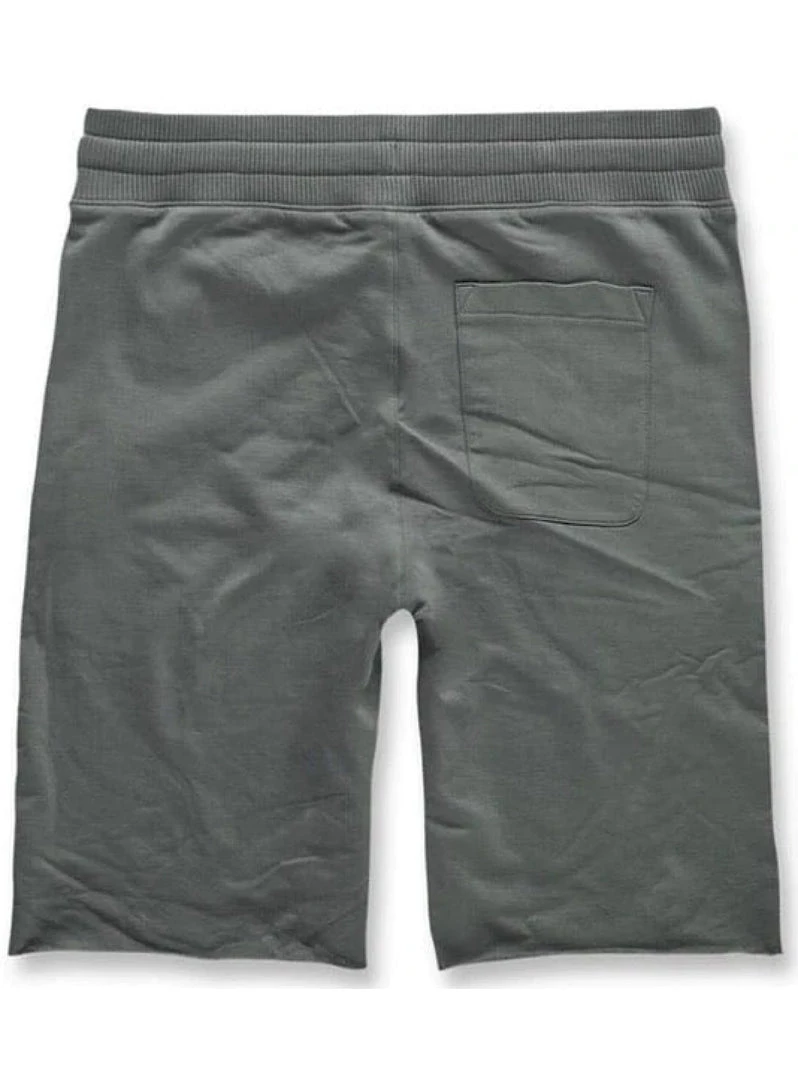 Jordan Craig Shorts - Palma French Terry - Heather Grey - 8350S 2 Jordan Craig Shorts - Palma French Terry - Heather Grey - 8350S