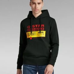 Shop All G-Star Hoodie - Originals - Cloack - D20696