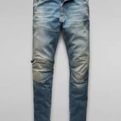 G-Star Jeans - 3D Zip Knee - Antic Faded Monaco Blue - D01252