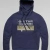 Shop All G-Star Hoodie - Originals - Servant Blue - D20696