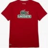 Lacoste T-Shirt - Drop Print - Red-5SX - TH6909