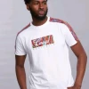 Coogi T-Shirt - Stripe - White - CG19650 Shop All