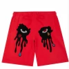 Roku Studio Shorts - Rhinestone Eyes - Red - RK3480390