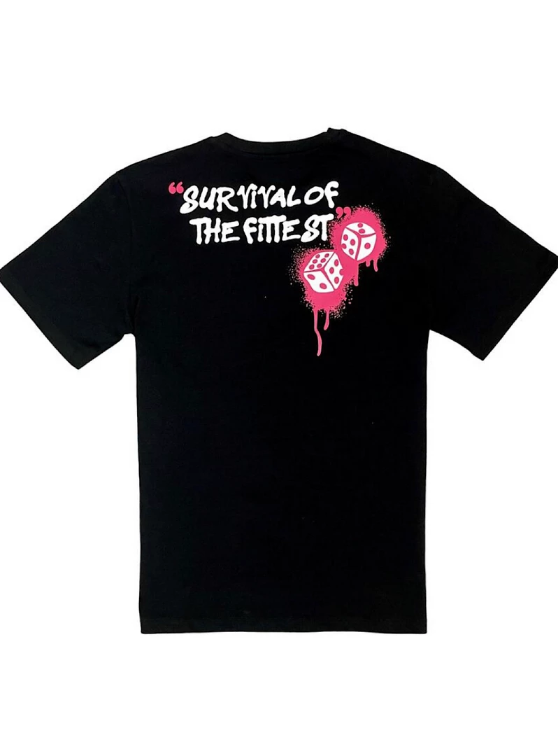 Shop All Motive Denim T-Shirt - Only The Strong - Black - MT76 2 Shop All Motive Denim T-Shirt - Only The Strong - Black - MT76