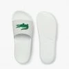 Shop All Lacoste Slides - Croco - White - 7-37CMA0018082