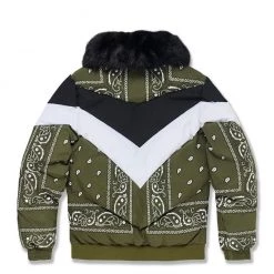 Jordan Craig Jacket - Represent Bomber - Olive - 91546P