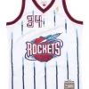 Mitchell & Ness Jersey - Houston Rockets Road 1996-97 Hakeem Olajuwon - White - SMJYAC18088