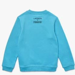 Lacoste Kids Sweater - Snoopy - Blue And White - SJ7890