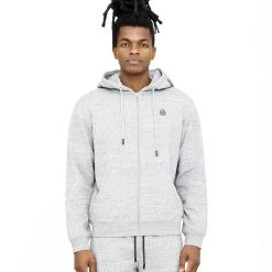 Cult Of Individuality Sweatsuit - Zip Logo - Heather Grey - 621B0-ZH22B Shop All