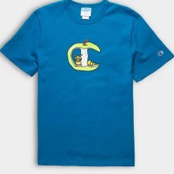 Champion T-Shirt - Apple Core - Ocean