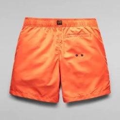 G-Star Swim Trunks - Dirik Patch - Signal Orange- D21126 Shop All