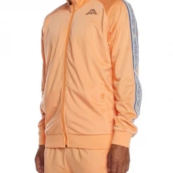 Shop All Kappa Tracksuit - Logo Tape Artem 2 - Orange And Grey - 311B7TW