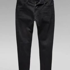 G-Star Jeans - Revend FWD Skinny - Jet Black Scar - D20071