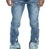 Majestik Jeans - Stacked Rips And Repair - Gradation Ash - DL2243 Shop All