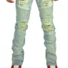 Preme Jeans - Moto Flare - Indigo - PR-WB-951