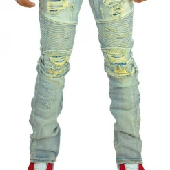 Preme Jeans - Moto Flare - Indigo - PR-WB-951