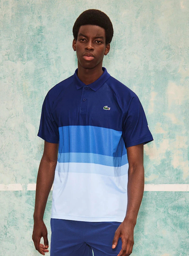 Shop All Lacoste Polo Shirt - Color Block - White And Blue - DH6959 2 Shop All Lacoste Polo Shirt - Color Block - White And Blue - DH6959