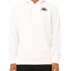 Kappa - Authentic Love Torun Hoodie - White Bright Shop All