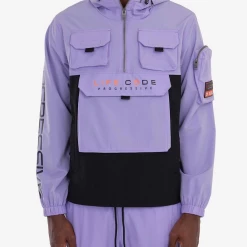 Life Code Jacket - Utility Windbreaker - Lavender - 13J03 Shop All
