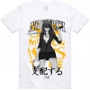Point Blank T-Shirt - Asa Katana - White And Gold