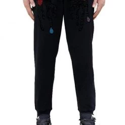 Roku Studio Pants - Rhinestone Tear Dripping - Black - RK4480391 Shop All