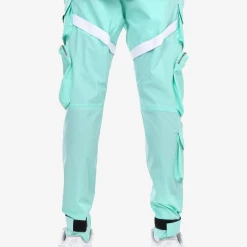 Shop All Life Code Track Pants - Utility Straps - Mint - 13P03