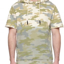 Elevenparis Short Set - Army - Leaf Green Camo - 22S1SW01