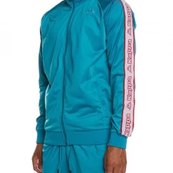 Kappa Tracksuit - Logo Tape Artem 2 - Blue And White - 311B7TW