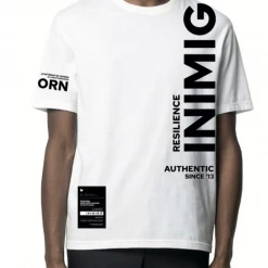 Shop All Inimigo T-Shirt - Lettering - White - ITS8110