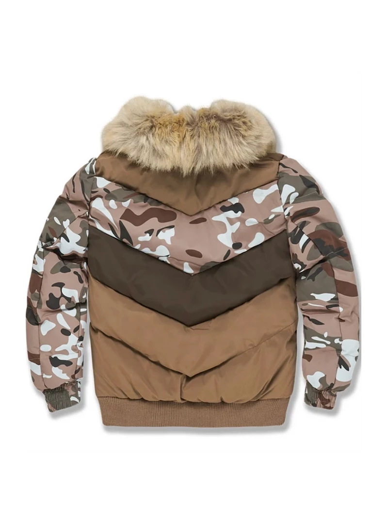 Jordan Craig Kids Jacket - Blocked Puffer - Scorpio Camo - 91548K Shop All 2 Jordan Craig Kids Jacket - Blocked Puffer - Scorpio Camo - 91548K Shop All