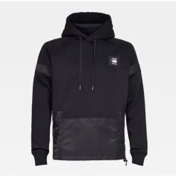 G-Star Hoodie - Prisoner Mix HDD - DK Black - D18213 Shop All