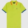 Psycho Bunny Polo - Hayfield Sport Polo - Limelight - B6K896N1PC